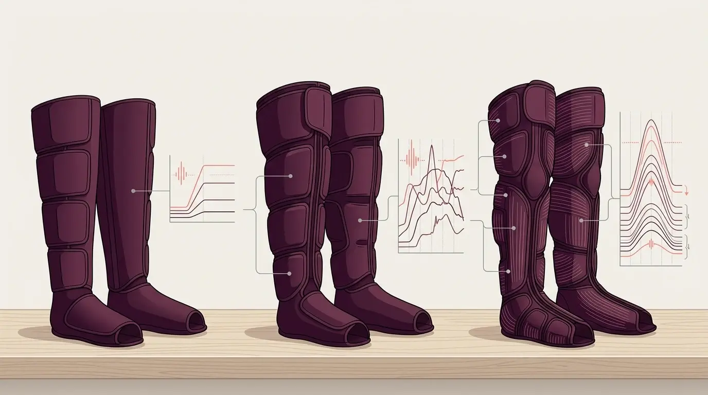 Optima Sport recovery boots: K6, K8 og K12